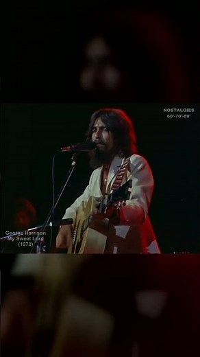 George Harrison – My Sweet Lord 1970 | Timeless Live Performance #Shorts