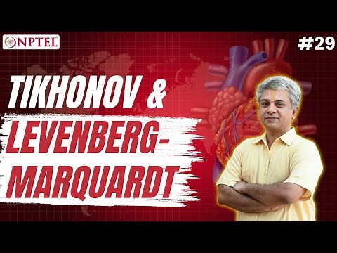 #29 Tikhonov & Levenberg Marquardt | Example Code | Inverse Methods in Heat Transfer