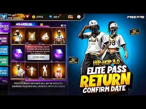 100% 🔥 New Elite Pass 3.0, Elite Pass Return 💥😮| free fire new event | ff new event | new event ff