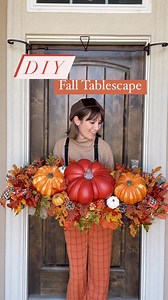 229K views · 5.1K reactions | ⬇️ SAVE this tutorial for your Fall inspo for 2023! ⬇️  Sharing this oldie but ✨ goldie ✨ Fall Tablescape tutorial  SO EASY to make + you can find these supplies at most craft stores starting this month! #falldecor #falldecorations #falldecorating #falldecoratingideas #fall2023 #falltablescape #falltabledecor #falltable #wreathsbywaldo #easydecor #holidaydecortips #holidaydiy | Wreaths By Waldo | Facebook