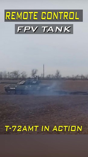 14K views · 71 reactions | Remote Control Russian T-72AMT Tank The Future of Warfare! #FPV #Tank #Unmanned-001 | Jane Carney | Facebook