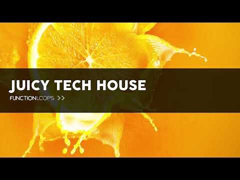 Tech House Sample Pack 2020 - JUICY TECH HOUSE - Loops, Shots, MIDI