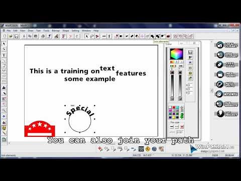 WinPCSIGN - Text features