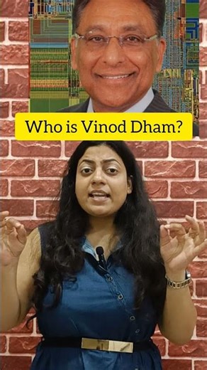 Who is Vinod Dham #tech #microchip #intel