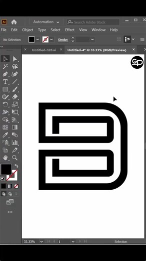 Creative DB Letter Monogram Logo Design in adobe illustrator - Adobe Illustrator Tutorial EP - 286. #DBLogo #MonogramDesign #AdobeIllustrator #LogoDesign #IllustratorTutorial #GraphicDesign #DesignTutorial #CreativeLogo #AdobeIllustratorTutorial | Rasel Hossain