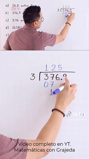 División de Decimales: Ejemplo y Ejercicios Prácticos