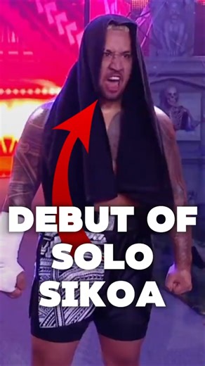 Solo Sikoa's WWE debut #wwe #wrestling #shorts
