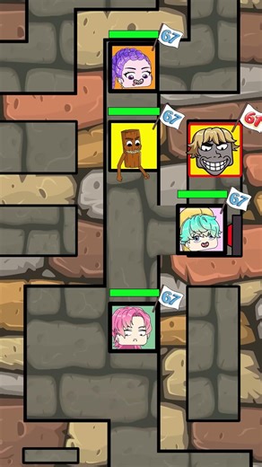 99 NIGHTS IN FOREST x KPOP DEMON HUNTERS x ROBLOX STEAL A BRAINROT Challenge- 67 vs 69 War Team 61