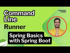 Chapter-10: CommandLineRunner in Spring Boot #javaprogramming #springboot #springbootseries