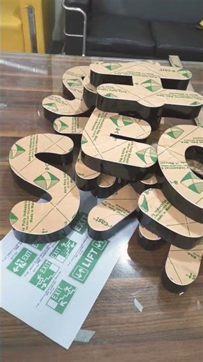 3D Acrylic Letter Raising Process | P🔥...#AcrylicLetter #3DLetters #AcrylicSign #acrilicy letter