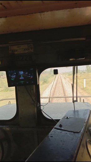 Cab ride of fastest train running at full speed|#viral #shorts #trainshorts #10millionviews #fyp