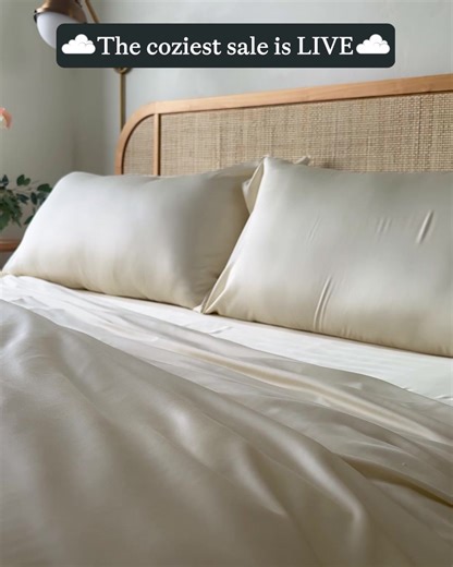 These sheets aren't just soft, they're temperature-regulating and come with a 100 night trial and 10 year warranty. Sleep at your ideal temperature 🛏 | Cozy Earth