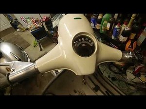 Lambretta SIP speedo installation part 2