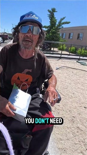 He Accepted A Snack Sack But #kindness #snacks #beanie