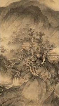 A pintura de paisagem chinesa é uma joia da arte tradicional chinesa retratando a beleza da natureza