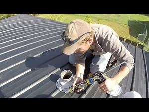 HOW TO INSTALL A METAL ROOF BOOT