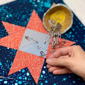 How to Baste a Large Quilt in a Small Space — String & Story