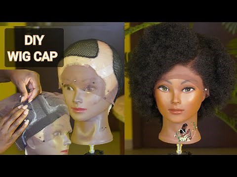 DIY: Lace Front Wig Cap For Crochet Braids Wig
