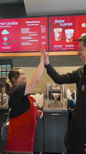 Starbucks News & Stories on Instagram: "When Starbucks rolled out its $500 million staffing and labor investment this summer, Ryan didn’t just see a change in his schedule, he felt a shift in what was possible for his coffeehouse. In partnership with his Play Callers, he started rebuilding the rhythm of the day: empowered to add coverage where it was needed giving partners room to connect with customers, including during busy shifts this holiday season. Now, peaks feel more manageable and move w