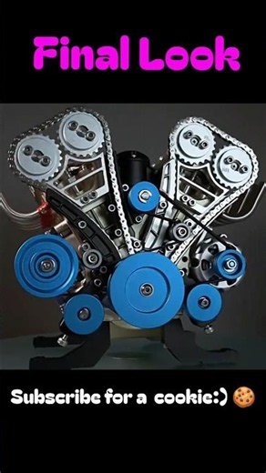 Building V8 engine model kit Part #02| #automobile #motorbuilding #diy