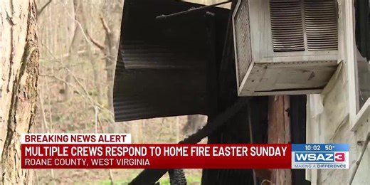 Multiple crews responds to home fire Easter Sunday