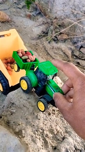 Remote Control Jcb And Dumper Truck tractor Unboxing And Testing ShortVideo#ytshorts#automobile