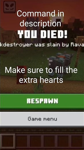 How to Get More HP using Commands in Minecraft Bedrock Edition