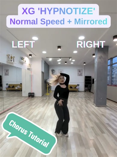 🔮 XG – 'HYPNOTIZE' 🔮 🔥 Chorus Tutorial (Normal Speed & Mirrored) 🔥 🌟 Instructor: Alina din trupa @Seoul Lights Dance Crew 🌟 #xg #hypnotize #tutorial #kpop #cursurikpop