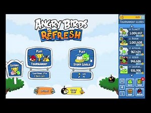 angry birds refresh secret codes