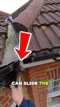 Why was this gutter dripping? 😳