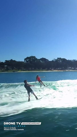 Capturing the Ride of Wakeboarding by Dynamic Drones, Part 1