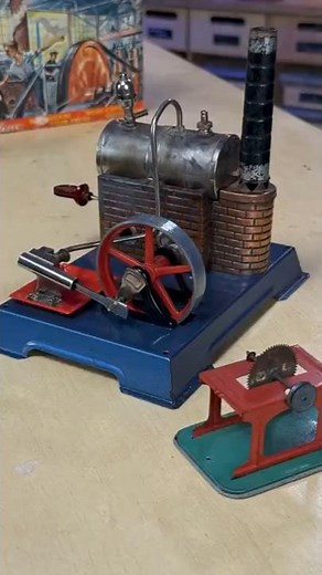 Um MOTOR a VAPOR de BRINQUEDO que FUNCIONA!