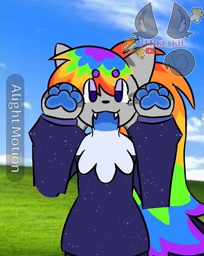 💤🎈🎉 #feliko_kit #furry #flispy_kit #mikakit #tweening #oc