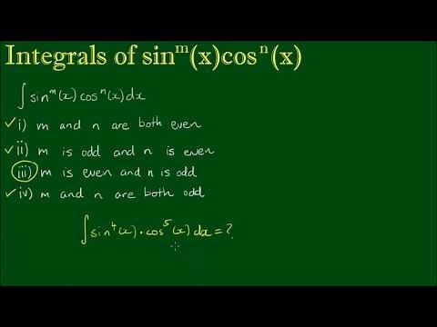 How to Integrate ∫sin^4(x)cos^5(x)dx
