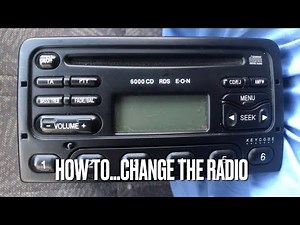 How to Remove and Replace Radio in our 2005 Ford Transit Campervan