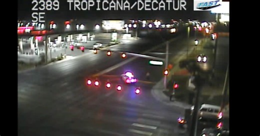 Fatal crash closes Decatur Boulevard and Bell Drive