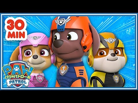 パウ・パトロール | パウ・パトロールの最高なレスキュー名場面集３０分! | パウ・パトロール公式