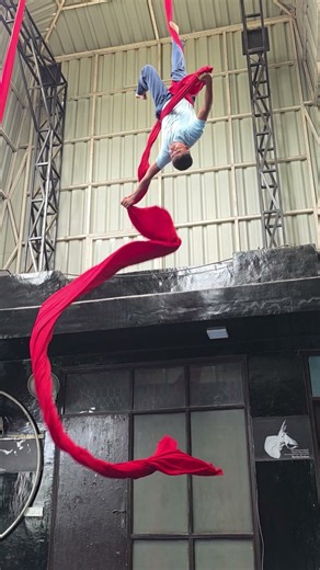 aerial danc3 Vance drop | Aerial silk practice | Aerial practice #antigravityyoga #climbing