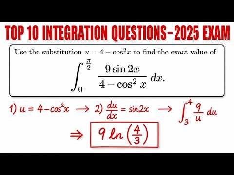 I JUST WATCHED THIS BEFORE MSM 112 EXAM & CLEARED | TOP 10 INTEGRATION EXAM QUESTIONS 2025