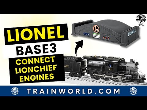 How To Connect Your LionChief Engines With Lionel's Base3 & Cab3 System