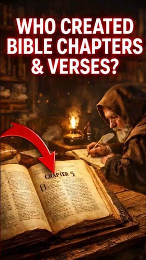 WHO CREATED BIBLE CHAPTERS & VERSES?