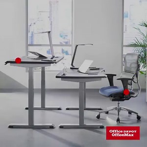 5.1K views · 21 reactions | When your couch isn’t cutting it anymore, we can help with a work from home space that adjusts with your needs. #PossibleDone https://bit.ly/2VVXwG6 | Office Depot | Facebook