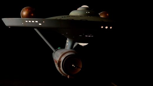 Restored 'Star Trek' Starship Enterprise Model Arrives at Its New Home