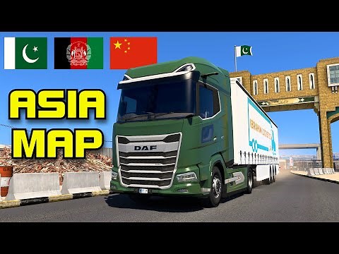ETS2 1.52 How to Get Asia Map Mod | Pakistan China Korea & More | Euro Truck Simulator 2 Tutorial