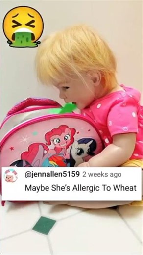 My Reborn Toddler Throws Up In A Lunchbag #reborndoll #rebornbaby