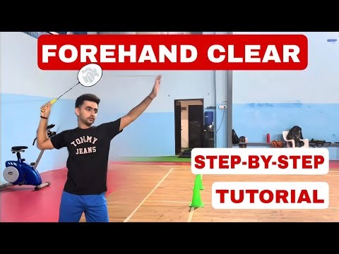 How to Hit a Powerful Toss in Badminton | Master the Clear Shot 🏸💪 #BadmintonTips #SmashIt
