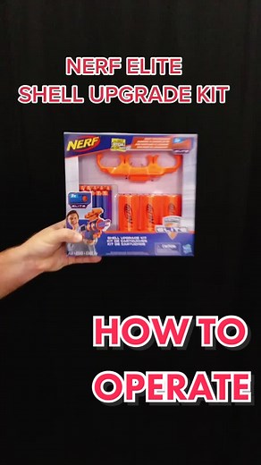 Nerf Elite Shell Upgrade Kit Tutorial