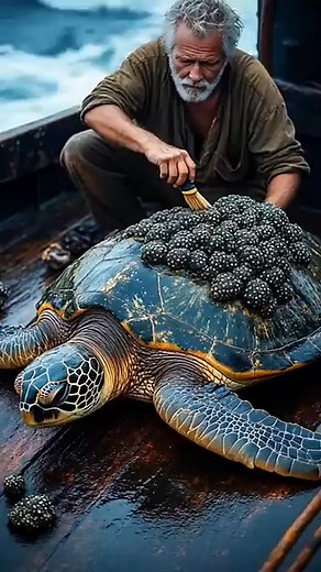 45K views · 341 reactions | Dirty turtle cleaning #turtle #cleaning #ocean #antarctica #fishing #wildlife | Viral page | Facebook