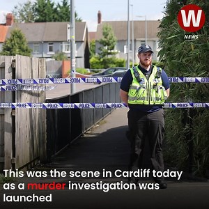 This was the scene in Cardiff today as a murder investigation was launched. http://tiny.cc/p9dizz | WalesOnline