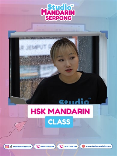 Siap lulus HSK dengan percaya diri? Belajar langsung bersama native teacher profesional di Studio Mandarin. Materi terstruktur, fokus latihan soal, dan bimbingan intensif sesuai level HSK kamu. Yuk mulai persiapan HSK-mu sekarang 🇨🇳✨ #StudioMandarin #KelasHSK #HSKPreparation #BelajarMandarin #MandarinDenganNative #NativeTeacher #UjianHSK